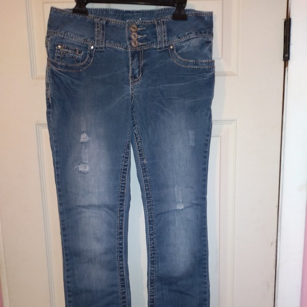 Series 3 Button Jeans